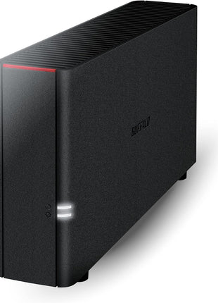 BUFFALO LinkStation 210 4TB 1-Bay NAS Network Attached Storage with HDD Hard Drives Included NAS Storage that Works as Home Cloud or Network Storage Device for Home