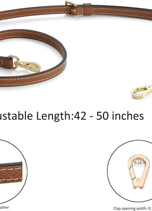 Crossbody Strap Compatible for Longchamp LP Xtra XS Pouch, Conversion Kit,GOLD Hardware