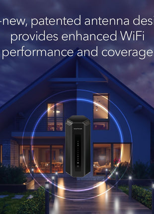 NETGEAR Nighthawk Tri-Band WiFi 7 Router (RS700S) - Router Only- BE19000 Wireless Speed (up to 19 Gbps) – 10 Gig Internet Port - Covers up to 3,500 sq. ft. – 1-Year Armor & Free Expert Help