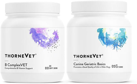 B ComplexVet and Canine Geriatric Basics Soft Chews Bundle