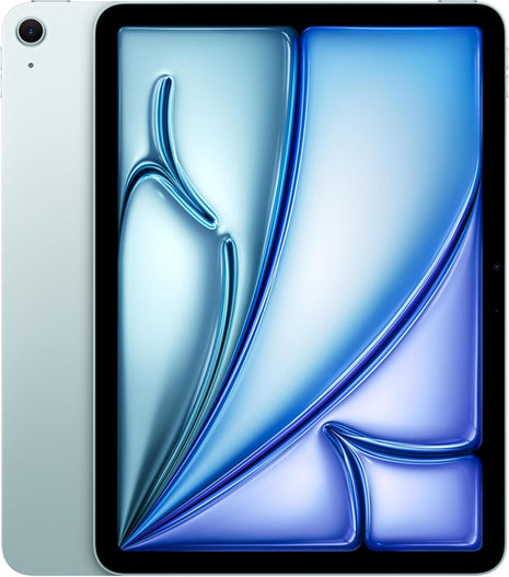 Apple iPad Air 11-inch with M3 chip Built for Apple Intelligence, Liquid Retina Display, 256GB, 12MP Front/Back Camera, Wi-Fi 6E, Touch ID, All-Day Battery Life — Blue