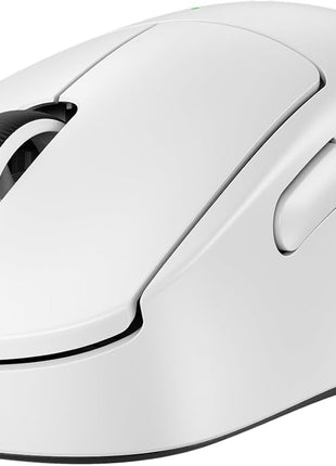 Logitech G PRO X Superlight 2 DEX Wireless Gaming Mouse, 60g pro-Grade Right-Handed Mouse with 5 programmable Buttons, USB-C Charging, 44k DPI Sensor, up to 8 kHz Polling for PC/Mac - White