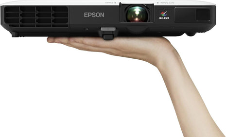 Epson PowerLite 1785W 3LCD WXGA wireless mobile projector with carrying case, fast and easy image adjustments. A bright fully equipped solution for presentations as well as video streaming