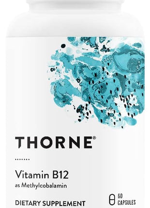 THORNE - 5-MTHF & Vitamin B12 Bundle - Cardiovascular & Nerve Support - 60 Servings