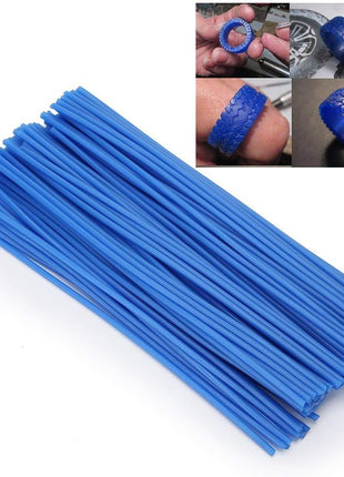 Dental Casting Wax Lines, 152.5mm Blue Wax Lines, Suitable For Dental Casting, Jewelry Models, Handicrafts, Etc.