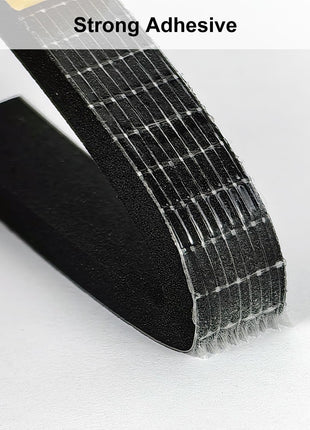 Topiverse Weather Stripping Door Seal Strip, Strong Adhesive, Weatherproof, Reduce Noise, Gap Filler, Foam Insulation Tape for Doors and Windows (1/2 in x 1/4 in x 13 Ft)