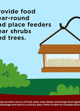 Kaytee Songbird Wild Bird Seed Food, Blended for Grosbeaks, Chickadees, Titmice, Cardinals, Nuthatches & More, 7 Pounds