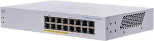 Cisco Business CBS110-16PP-D Unmanaged Switch | 16 Port GE | Partial PoE | Limited Lifetime Protection