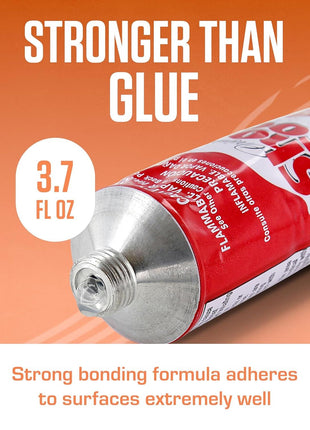 SOF SOLE Original Shoe Goo - 3.7 fl oz Tube - Clear Shoe Glue - Repairs Soles, Heels, Patches Small Holes - Bonds on Contact, Dries Within 24 Hrs, Waterproof - Works on Leather, Rubber, Vinyl, Canvas