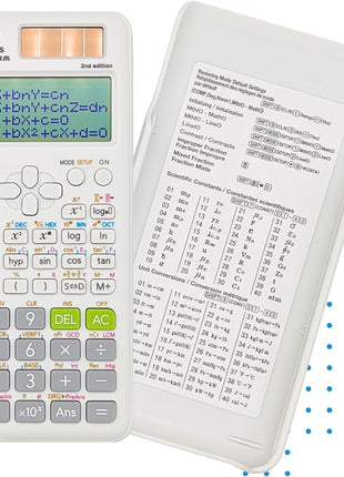 Casio fx-115ES Plus 2nd Edition – Advanced Scientific Calculator | 252+ Functions, Natural Textbook DisplaySM | Ideal for Math, Science, Engineering & Statistics