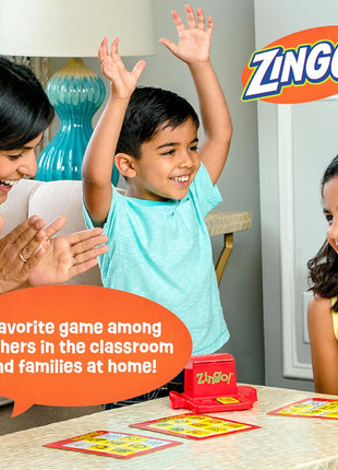 ThinkFun Zingo Bingo Award Winning Preschool Game for Pre-Readers and Early Readers Age 4 and Up - One of the Most Popular Board Games for Boys and Girls and their Parents (97700)