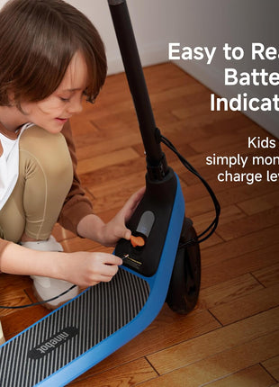 Segway Ninebot Kids eKickScooter, Kids Electric Scooter with Cruise Mode, Adjustable Handlebar Height (C2 Pro Only), for Riders Up to 132 lbs, UL-2272 2271 Certified