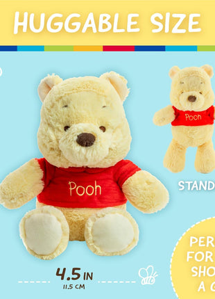 Kids Preferred Disney Baby Winnie the Pooh and Friends Stuffed Animal with Jingle and Crinkle, Pooh 12"