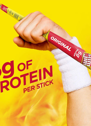 Slim Jim Giant Smoked Meat Sticks, Original Flavor, 6g Protein Per Stick, Easter Basket Stuffer for Men, 0.97 oz. (24 Count)
