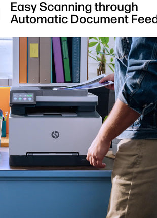 HP Color LaserJet Pro MFP 3301sdw Wireless All-in-One Color Laser Printer, Office Printer, Scanner, Copier, ADF, Duplex, Best-for-Office (499Q3F)