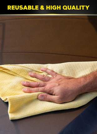 Meguiar's Water Magnet Microfiber Drying Towel - Premium Car Drying Towel That's Super Plush, Water Absorbent & Scratch-Free -1 Pack