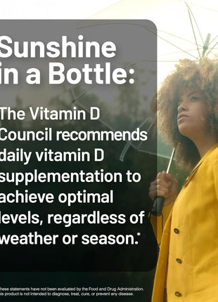 NatureWise Vitamin D3 5000iu (125 mcg) 1 Year Supply for Immune Support, Healthy Muscle Function, and Bone Health   Non GMO, Gluten Free in Organic Extra Virgin Olive Oil, (Mini Softgel), 360 Count
