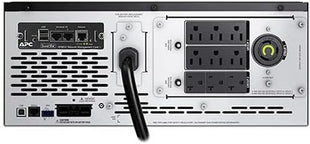 APC Network UPS, 3000VA Smart-UPS Sine Wave, Short Depth UPS with Extended Run Option, SMX3000LVNC, Network Management Card, Tower/4U Rack Convertible, Line-Interactive, 120V Black