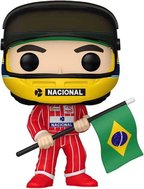 Funko Pop! Vinyl: Racing - Ayrton Senna - (Helmet) | Collectable Vinyl Figure, Gift Idea, Official Merchandise, Toys for Kids & Adults, Sports Fans, Model Figure for Collectors