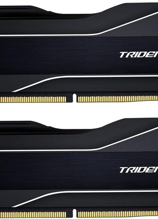 G.SKILL Trident Z5 Neo Series DDR5 RAM (AMD EXPO) 32GB (2x16GB) 6000MT/s CL30-38-38-96 1.35V Desktop Computer Memory U-DIMM - Matte Black (F5-6000J3038F16GX2-TZ5N)