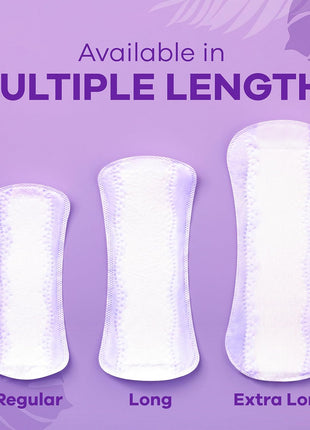 Always Daily Extra Protect Liners, Extra Long Length, Unscented Panty Liners, 116 Count
