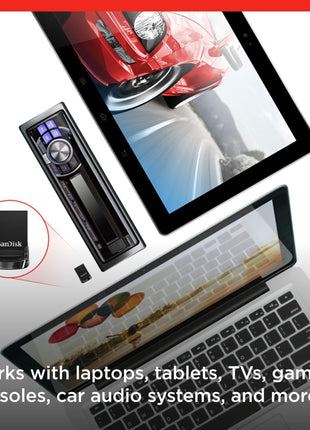 SANDISK 512GB Ultra Fit USB 3.2 Gen 1 Flash Drive - Up to 400MB/s, Plug-and-Stay Design - SDCZ430-512G-GAM46