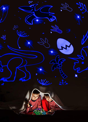 Dinosaur Night Light Toys for 3-8 Year Old Boys,2 in 1 Dino Projection for 2-10 Year Kids,Boys Girls Gifts,Suitable for Chirstmas Xmax Easter Birthday