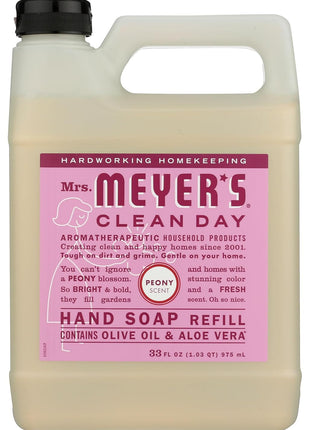 MRS. MEYER'S CLEAN DAY Hand Soap Refill, Lavender Scent, 33 Fl Oz Bottle