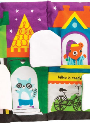 Melissa & Doug Soft Activity Baby Book - The Wonderful World of Peekaboo! Lift The Flap Busy Book for Toddlers, Sensory Toys for Babies and Toddlers