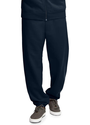 Fruit of the Loom Eversoft Fleece Elastic Bottom Sweatpants with Pockets, Relaxed Fit, Moisture Wicking, Breathable