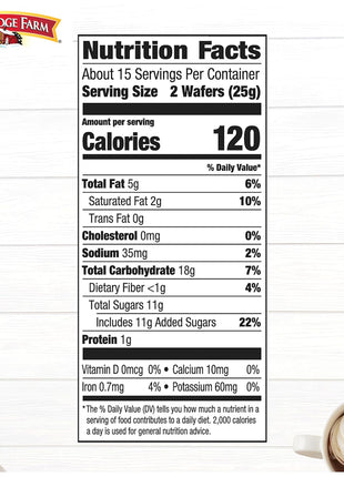 Pepperidge Farm Pirouette French Vanilla Flavored Filled Wafers, 13.5 Oz