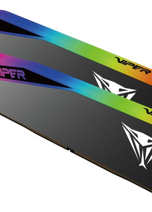 Patriot Viper Elite 5 Ultra Gaming RGB DDR5 RAM 32GB (2X16GB) 6000MT/s CL28 1.4v UDIMM Desktop Gaming Memory Kit Compatible with Intel XMP AMD Expo - VEUR532G6028K