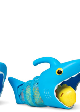 Melissa & Doug Sunny Patch Spark Shark Fish Hunt Pool Game With 2 Nets and 6 Fish to Catch