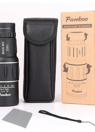 Monocular Telescope High Power 16X52, 2026 Power Prism Compact Monoculars for Adults Kids, Birthday Gifts for Men, Waterproof Fogproof Shockproof with Hand Strap, Bird Watching Hunting Camping Hiking