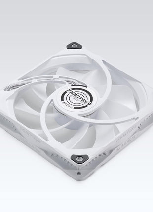 Phanteks (PH-F140SK_DRGB_PWM_WT01_3P) SK140 DRGB PWM Fan 3Pack – 3X 140mm Fan, high Airflow Nine-Blade Design, DRGB Lighting, Rubber dampening washers - White