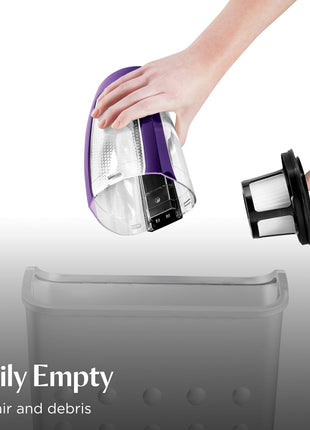 Bissell Pet Hair Eraser Cordless Hand Vacuum, Home, Auto & Pet, 2390A | Lithium Ion battery for consistent power; ideal for home, auto & upholstery pet hair pickup