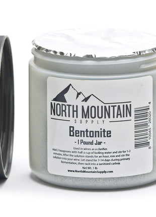 North Mountain Supply - BT-1lb Food Grade Bentonite Clay (1 Pound)
