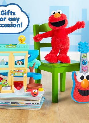 Sesame Street Rock with Elmo Guitar, Dress Up and Pretend Play, Lights and Sounds Preschool Musical Toy