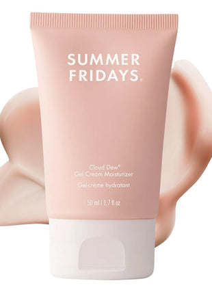 Summer Fridays Cloud Dew® Gel Cream Moisturizer - Lightweight Facial Moisturizer with Hyaluronic Acid, Coconut Water, Cherry Extract + Ceramides for Skin-Plumping Hydration (1.7 Fl Oz)