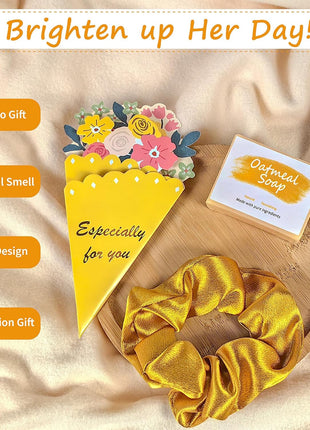 Gift Baskets for Women, Unique Birthday Gifts for Women Friendship | Best Friend Birthday Christmas Gift, Get Well Soon Sending Sunshine Teen Girl Gifts for Daughter Sister - BRIGHTEN UP HER DAY