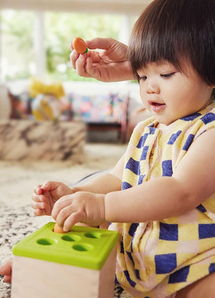 Lovevery | The Babbler Play Kit, Birthday Play Kit, Montessori Toddler Toy, 8 Play Products, 1 Board Book, and Play Guide (Best Birthday Gift for 1 Year Old), Medium