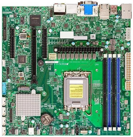 Supermicro 266556 Mb Mbd-x13saz-f-o R680e S1700 Max128gb Ddr5 Micro-atx Retail