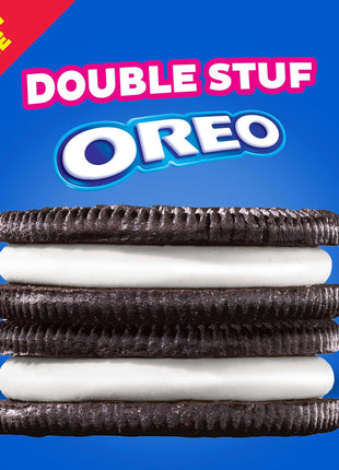 OREO Double Stuf Chocolate Sandwich Cookies, Party Size, 24.95 oz