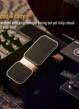 SONICAKE Passive Volume & Expression EXP Pedal, Mini Guitar Volume Pedal - Vexpress