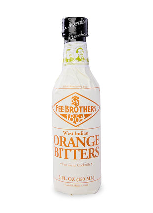 Fee Brothers West Indian Orange Cocktail Bitters, 5 fl oz (150ml) | Aromatic Cocktail Mixer & Concentrated Flavoring, Gluten Free, Vegan-Friendly