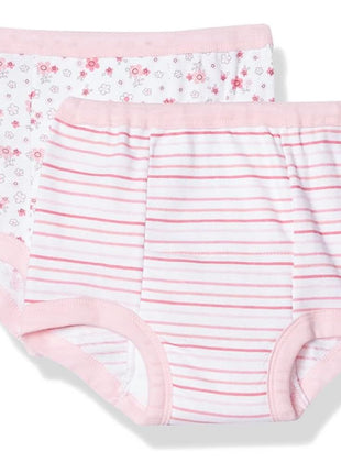 Gerber Baby Girls Infant Toddler 4-Pack Potty Training Pants Underwear