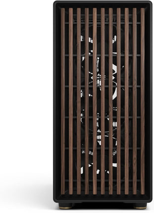 Fractal Design North XL RC Charcoal Black TG Dark - Reverse Connection Motherboard Compatible - Three 140mm Aspect PWM Fans Included- Type C USB - ATX Airflow Full Tower PC Gaming case