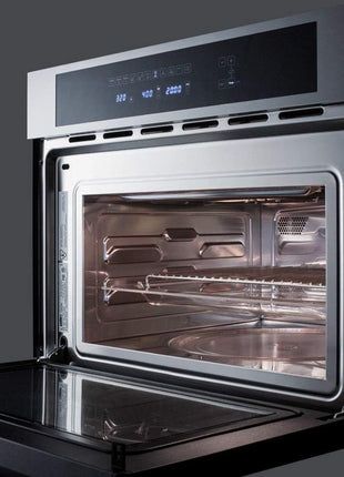 Summit CMV24 Wall Oven, Stainless Steel