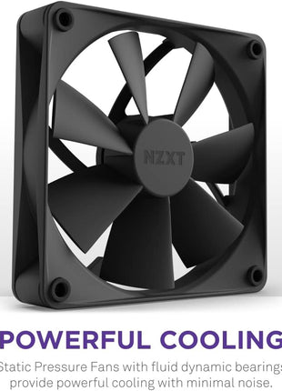 NZXT Kraken 360 - RL-KN360-B1-360mm AIO CPU Liquid Cooler - Customizable 1.54" Square LCD Display for Images, Performance Metrics and More - High-Performance Pump - 3 x F120P Fans - Black