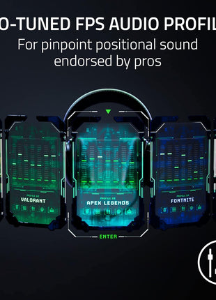 Razer BlackShark V2 Pro Wireless Gaming Headset: Super Wideband Mic - Pro Tuned FPS Profiles - 50mm Drivers - Plush Noise Isolating Earcups - 70 Hr Battery - Bluetooth - for PC, PS5, Switch 2 - Black
